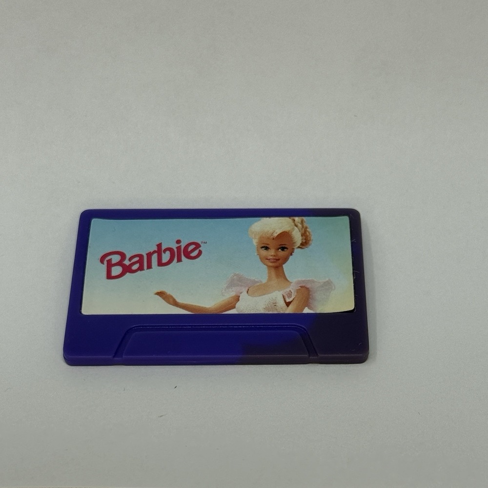 Vintage Barbie Talking Boombox Replacement Barbie‎ Purple Plastic Cassette Tape